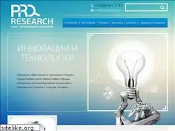 Sites similar to proresearch.ru