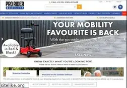 Sites similar to proridermobility.com