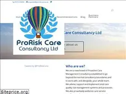 Sites similar to proriskcare.co.uk