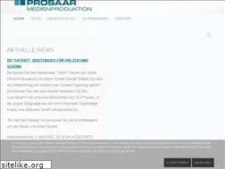 Sites similar to prosaar-medien.de