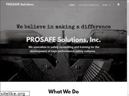 Sites similar to prosafesolutions.com