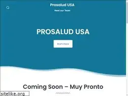 Sites similar to prosaludusa.com
