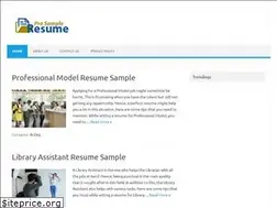 Sites similar to prosampleresume.com