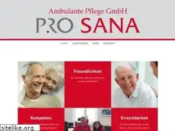 Sites similar to prosana.de