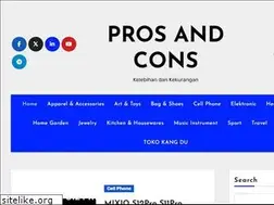 Sites similar to prosandcons.info