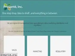 Sites similar to prosanteinc.com