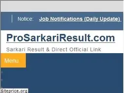 Sites similar to prosarkariresult.com