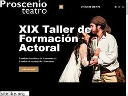 Sites similar to proscenioteatro.com