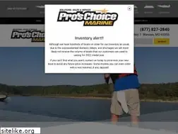 Sites similar to proschoicemarine.com