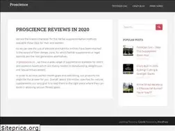 Sites similar to proscience.co