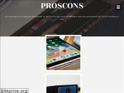 Sites similar to proscons.net