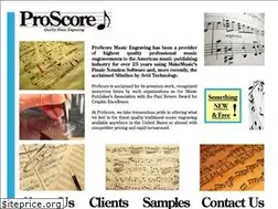 Sites similar to proscoremusic.com