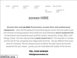 Sites similar to proscreens.co.uk