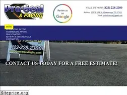 Sites similar to prosealpavingllc.com