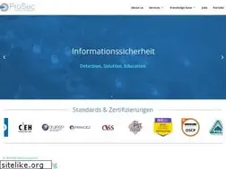 Sites similar to prosec-networks.com