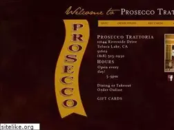 Sites similar to proseccotrattoria.com