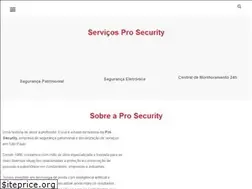 Sites similar to prosecurity.com.br