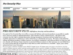 Sites similar to prosecurityplus.com