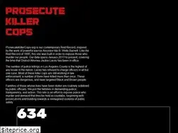Sites similar to prosecutekillercops.org