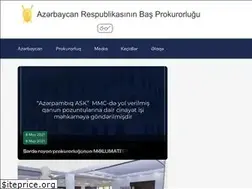 Sites similar to prosecutor.gov.az