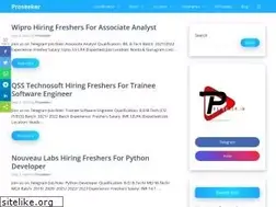 Sites similar to proseeker.in