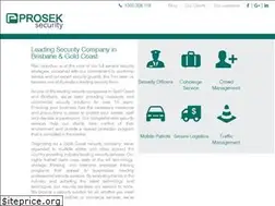Sites similar to prosek.com.au