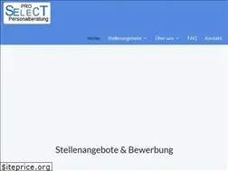 Sites similar to proselectconsulting.de