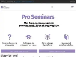 Sites similar to proseminars.eu