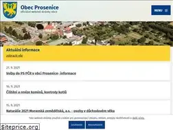 Sites similar to prosenice.cz