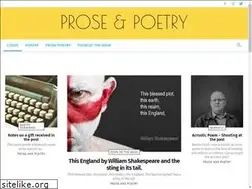 Sites similar to prosepoetry.uk