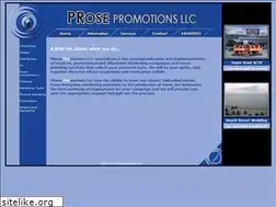Sites similar to prosepromotions.com