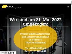 Sites similar to proserv-gmbh.de