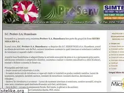 Sites similar to proservhd.ro
