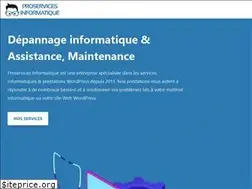 Sites similar to proservices-informatique.fr