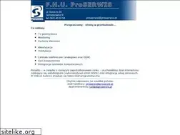 Sites similar to proserwis.pl