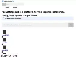 Sites similar to prosettings.net