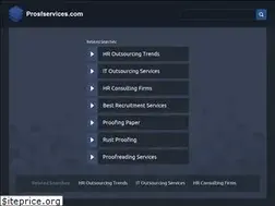 Sites similar to prosfservices.com