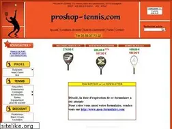 Sites similar to proshop-tennis.com