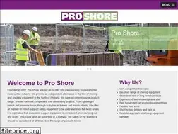 Sites similar to proshore.co.uk