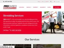 Sites similar to proshred.com