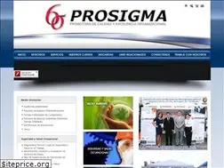 Sites similar to prosigma.com.ec