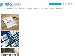 Sites similar to prosigma.net