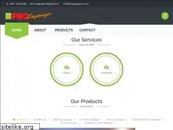 Sites similar to prosignage.com.my