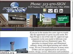 Sites similar to prosigndesign.com