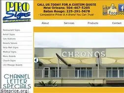 Sites similar to prosignsnola.com