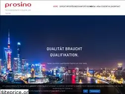 Sites similar to prosino.de