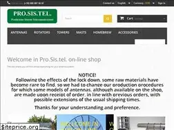 Sites similar to prosistelshop.com