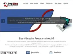Sites similar to prosite.web.tr