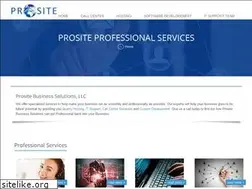 Sites similar to prositeone.com