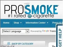 Sites similar to prosmokestore.com